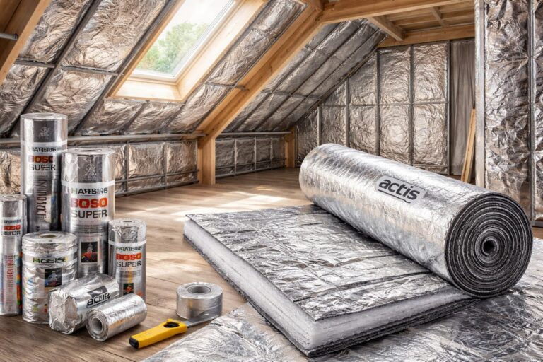 Actis : isolants thermiques minces réflecteurs haute performance