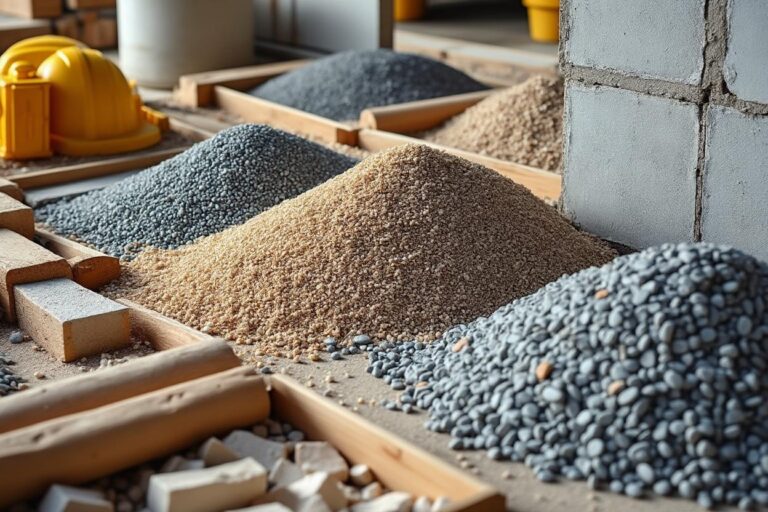 A2C : agrégats de qualité pour vos travaux de maçonnerie et gros œuvre