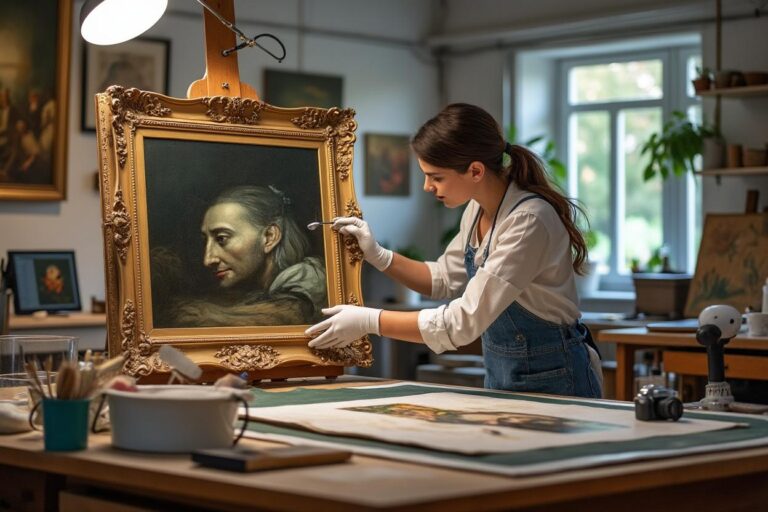 Peut-on contretyper une peinture ?