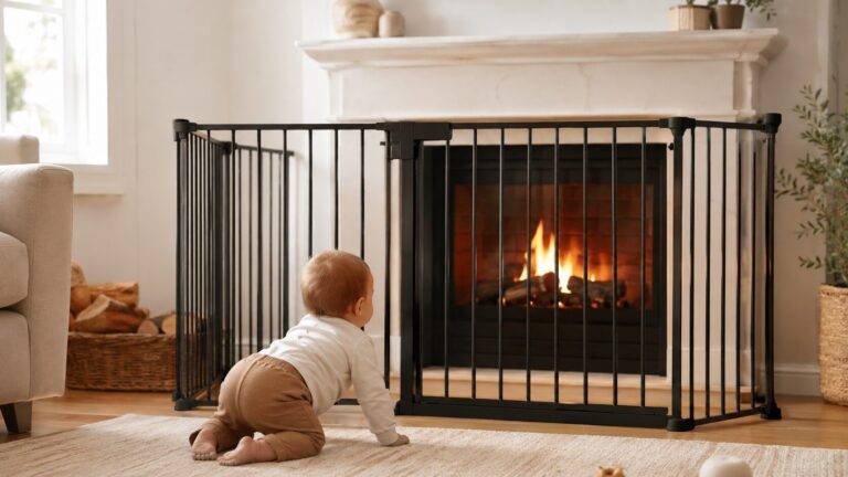 Barrière de cheminée pour bébé : choisir la sécurité optimale